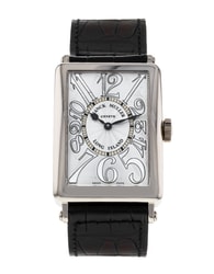 Franck Muller Long Island - Silver Arabic Dial